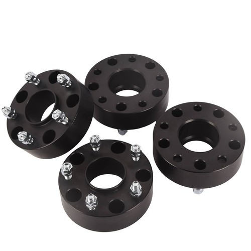 4pcs 2'' Hubcentric Wheel Spacers 5x5.5 Adapters 9/16 Studs For Dodge Ram 1500
