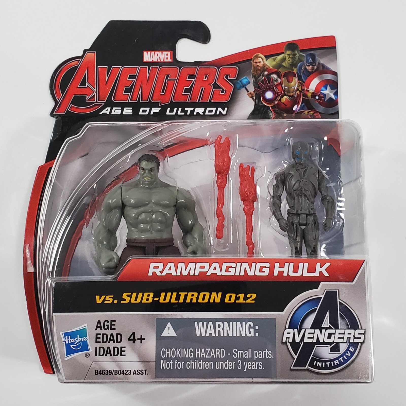 トランプ Avengers AGE OF ULTRON Amazon.com: Avengers Captain America vs. Sub Ultron Action