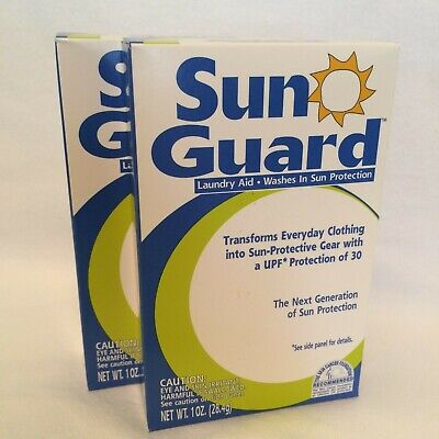 2-6 Boxes Rit Sun Guard UPF 30 Laundry Treatment - Rit SunGuard - UV Protection