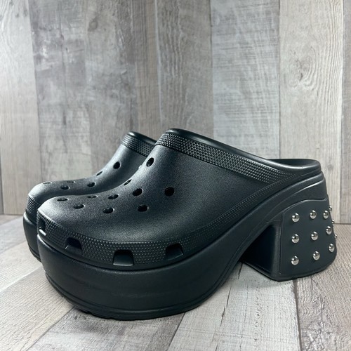 国内配送 CROCS SIREN CLOG BLACK Siren Clog - Crocs