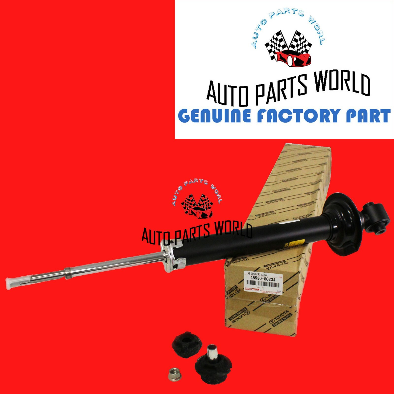 NEW GENUINE OEM LEXUS 06-11 GS430 GS460 REAR SHOCK ABSORBER