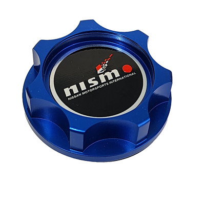 BLUE ALUMINUM ENGINE FILLER OIL CAP FOR NISMO TITAN 350z 370z 300zx ALTIMA SER