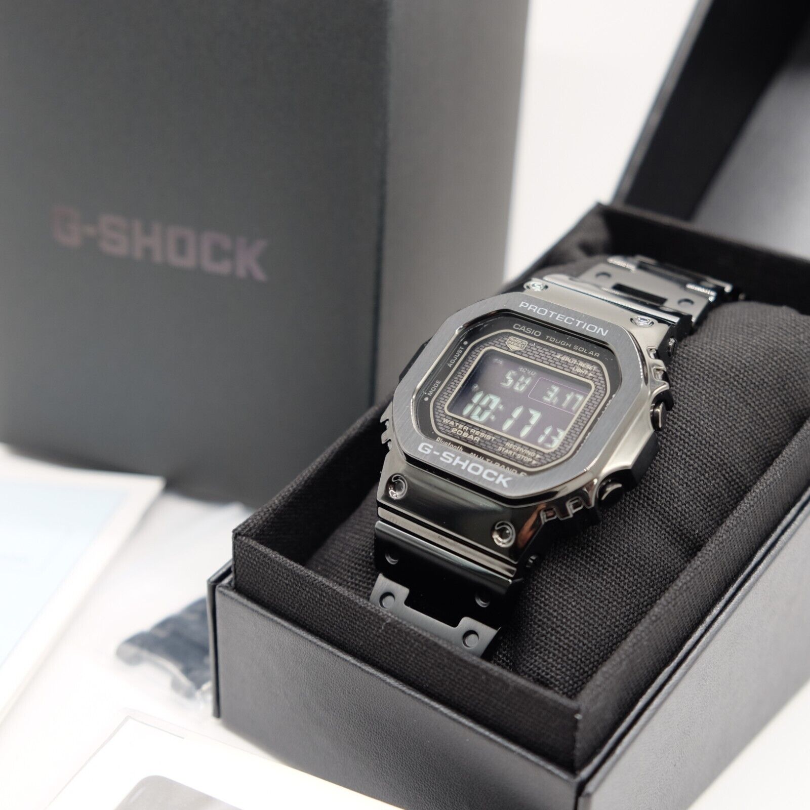 Casio G-Shock Steel Watch Black GMW-B5000GD-1JF GMW-B5000 W/ Box Japan #1044 Casio G-Shock Steel Watch Black GMW-B5000GD-1JF GMW-B5000 W/ Box Japan #1044