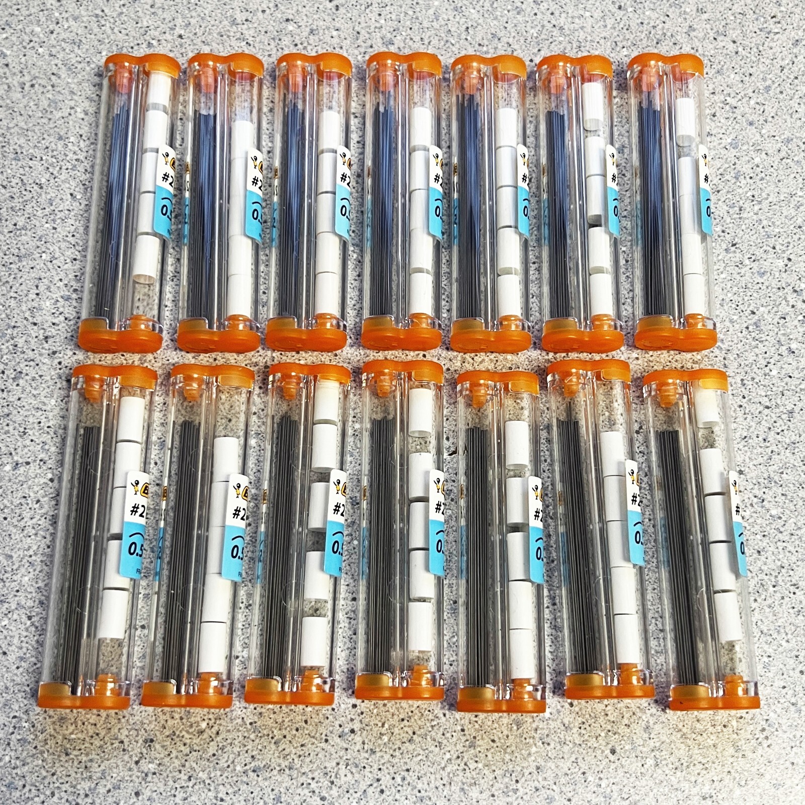 14 BIC Velocity Mechanical Pencil Refills, 0.5mm, 2 HB, Lead Eraser R