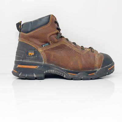 Timberland Pro Mens Endurance 6  47591 Коричневые рабочие ботинки со стальным носком, размер 9 M