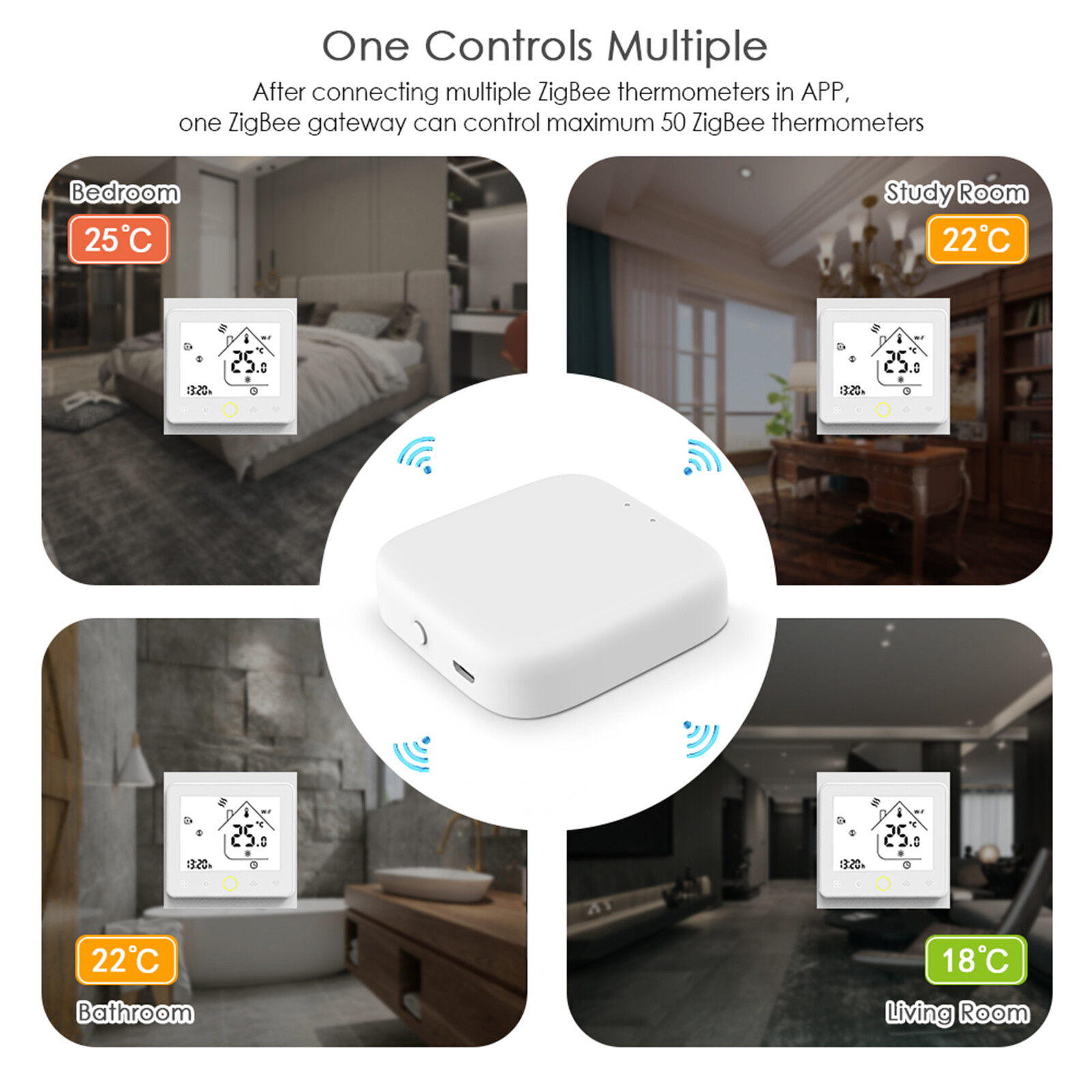Home Wireless Switch Tuya Zigbee APP Control Works for ...