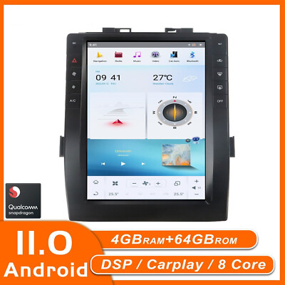 For Toyota Alphard 2015-2019 Android Tesla Car Radio 2 Din Stereo Receiver 64gb