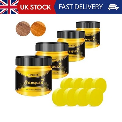 PIPIHUA Beeswax Polish for Wood, Multi-purpose Furniture Polish for Waterproofin