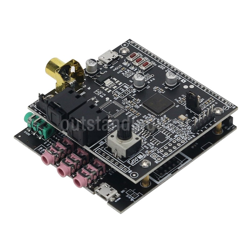 Adau1452-Dsp Development Board +Cs42448 6 In 8 Out Decoder Board Support Spi/I2c