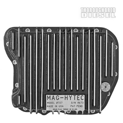 Mag Hytec Transmission Pan Cummins 5.9L 727 Trans Pan 66-09 Dodge Ram Gas; 727-D