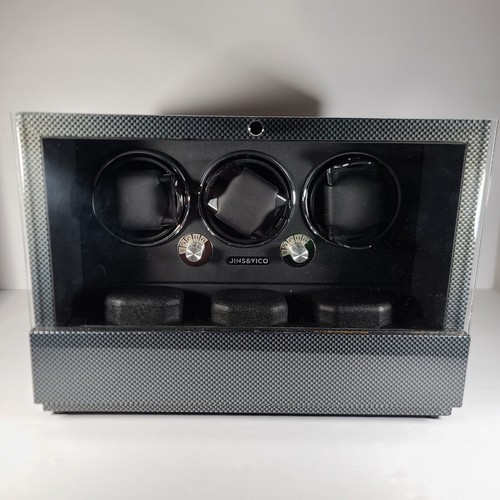 JINS & VICO Triple Automatic Rotating Watch Winder w/ 3