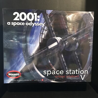 MOEBIUS 2001-6 2001: a space odyssey SPACE STATION ORBITAL PLATFORM V MODEL KIT