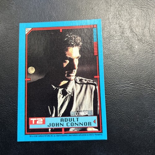 11d T2 Terminator 2 Sticker 1991 Topps #39 Adult John Connor