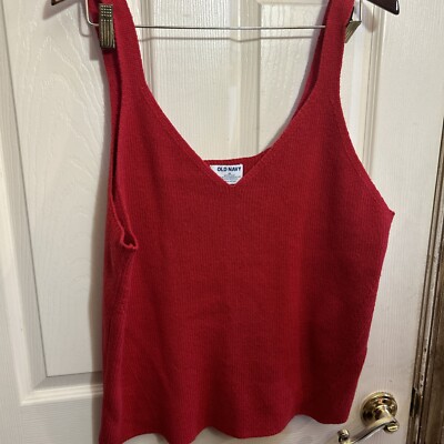 Old Navy Women s Size 3X Knit Tank Top Sweater