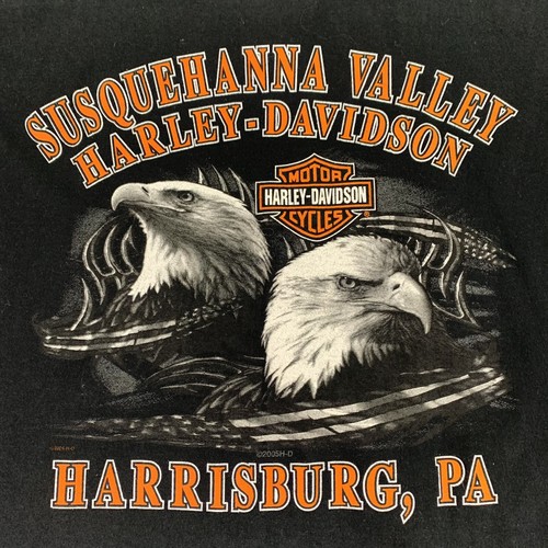 【oan】Harly Eagle Short Sleeve T-shirt Amazon.com: Harley-Davidson Men's T-Shirt Eagle Graphic