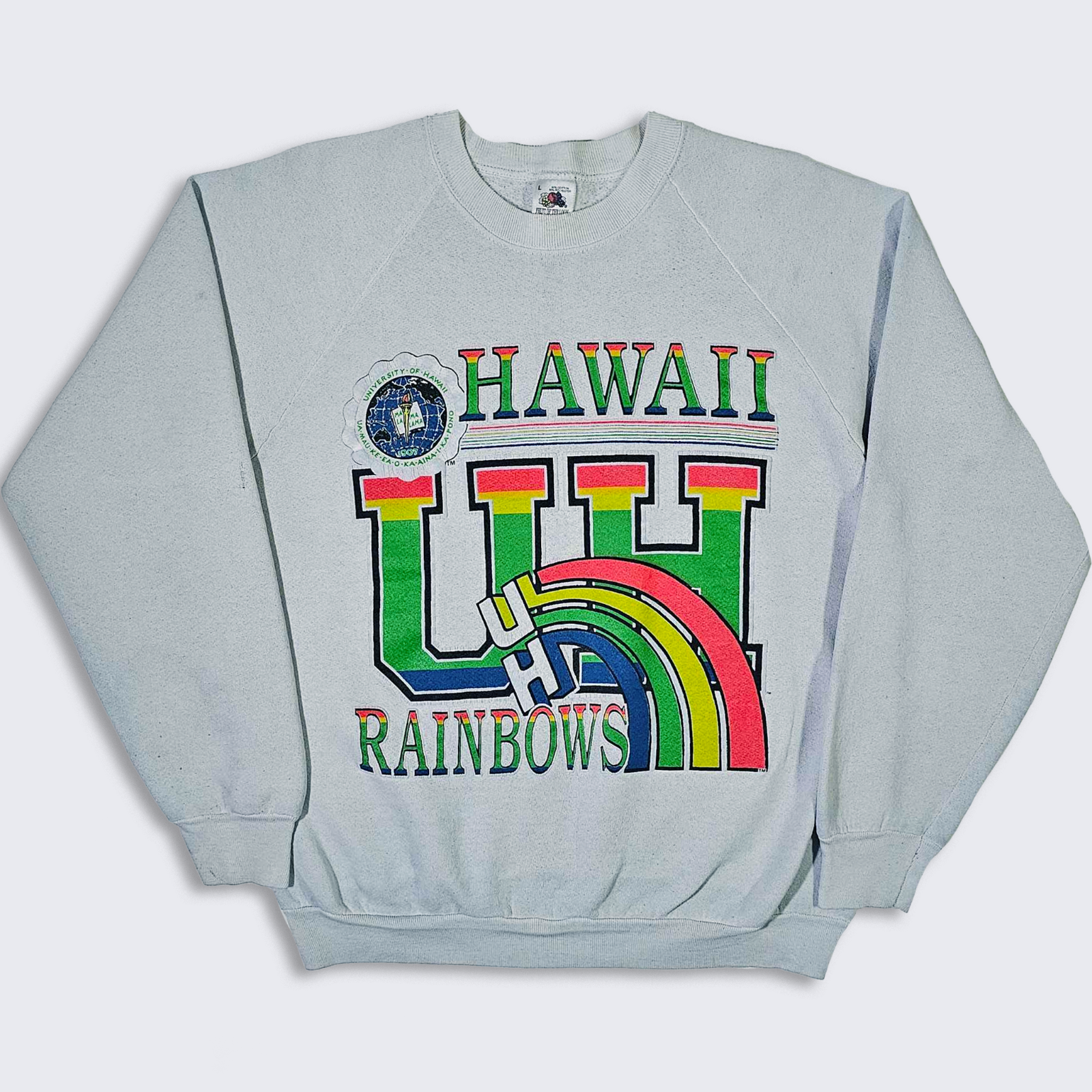 Hawaii Rainbows Warriors Vintage 90s Sweatshirt - University