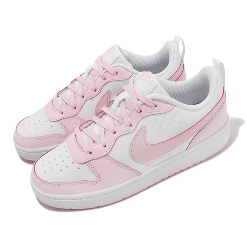 

Детские повседневные кроссовки Nike Court Borough Low 2 SE GS White Pink Foam DQ0492-100, Белый, Court Borough Low 2 Se Gs