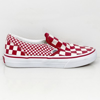 

Vans Boys Off The Wall 721454 Красные повседневные кроссовки, размер 3, Красный, Off The Wall
