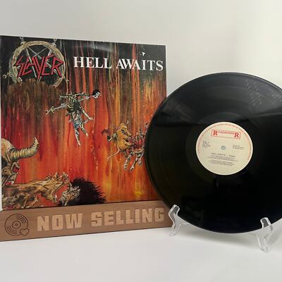 Slayer Hell Awaits LP 中古レコード　希少盤 Slayer - Hell Awaits Vinyl LP Original 1st Press Euro