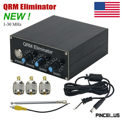 QRM Eliminator X-Phase (1-30 MHz) HF Bands Second Generation W/ Power Cord US//