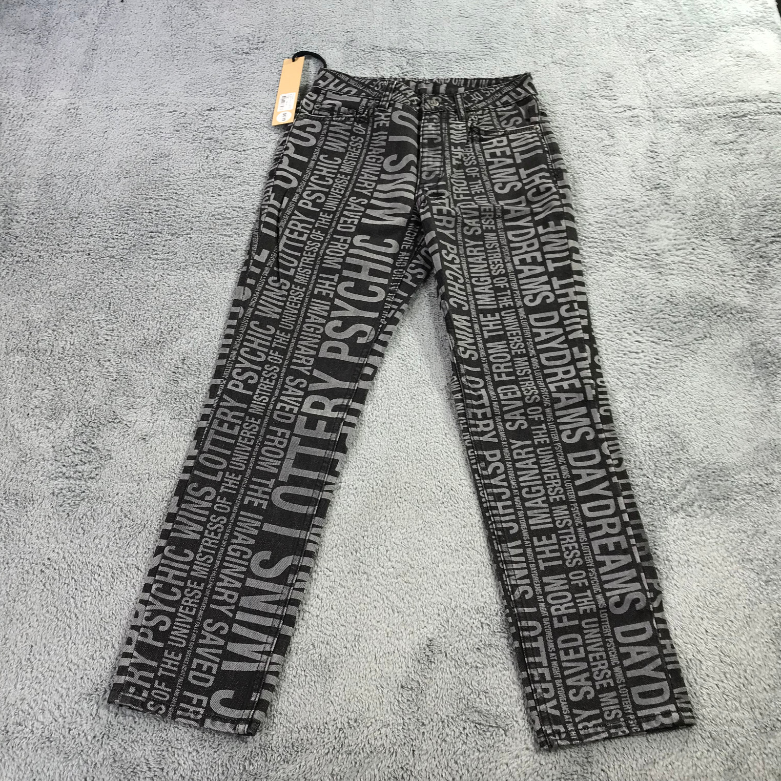 パンツ m.u DENIM PANTS 26 Oblada Ksubi Jeans Womens 26 Slim Pin Type O Denim Pants All Over