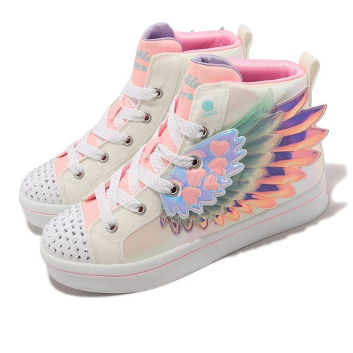 Детские повседневные кроссовки Skechers S Lights-Twi-Lites 2.0-Wingsical Wish White 314453-LWMLT