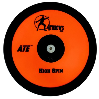 4THROWS Discus 83% Rim Weight with Bag - IAAF World Athletics Certified- High...