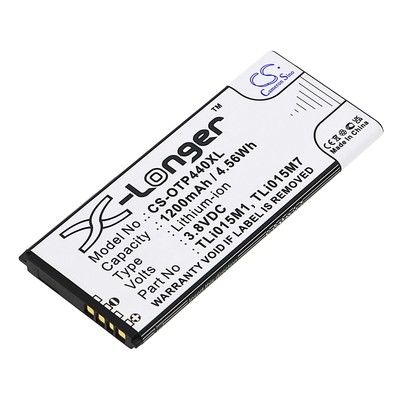 Battery for Alcatel One Touch Pixi 4 4.0, OT-4034, OT-4034D,