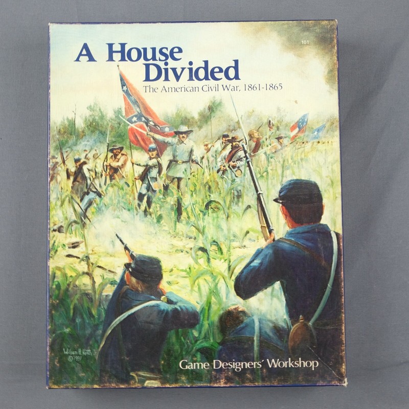 Designers Workshop A House Divided Civil War Board Game