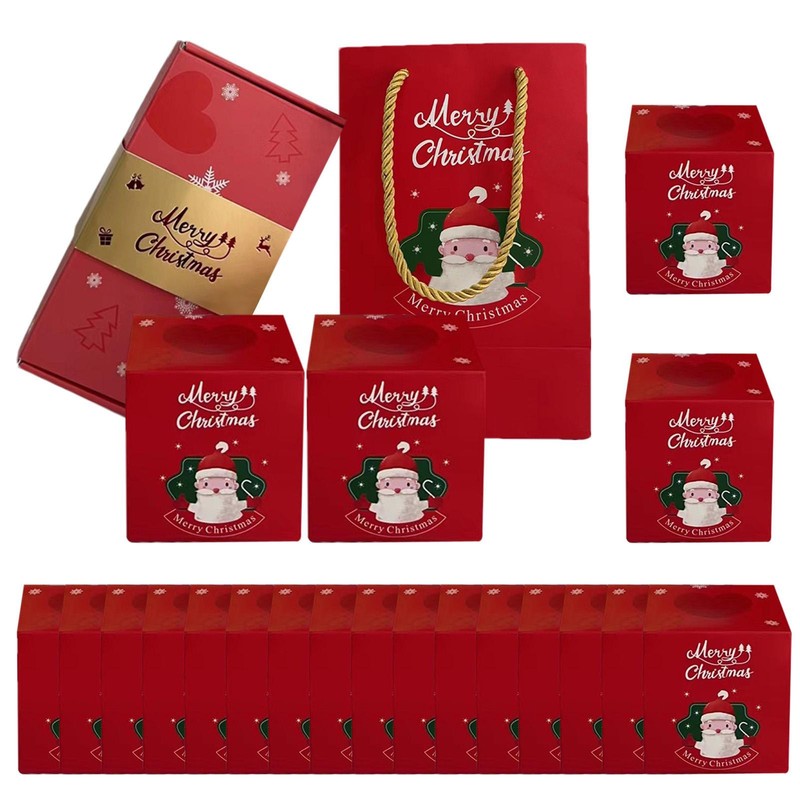 Pop Up Box Set Red Christmas Box Bounce Gift Boxes Funny Creative Exploding Box