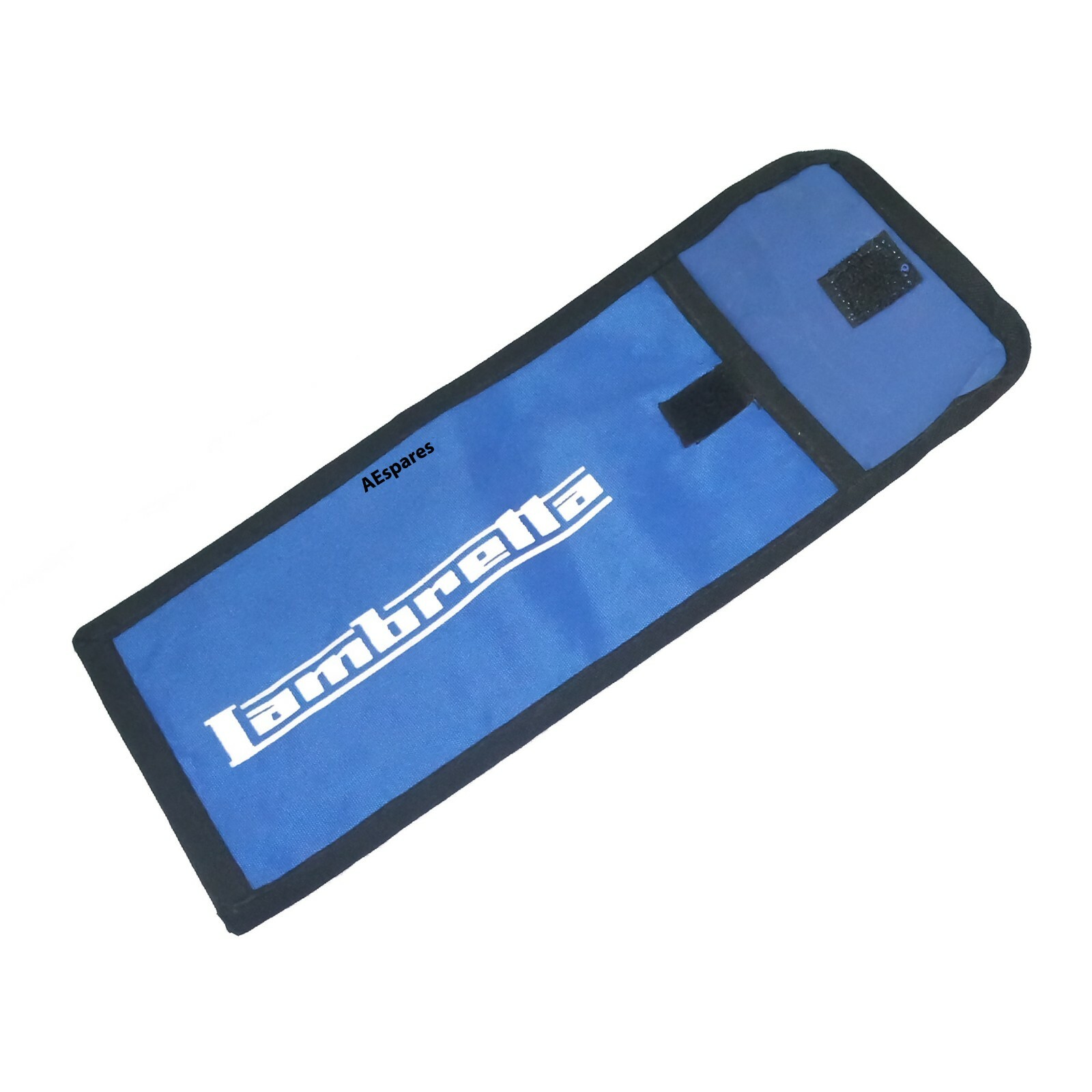 Lambretta Heavy Duty Nylon Tool Kit Pouch With Flap Blue 