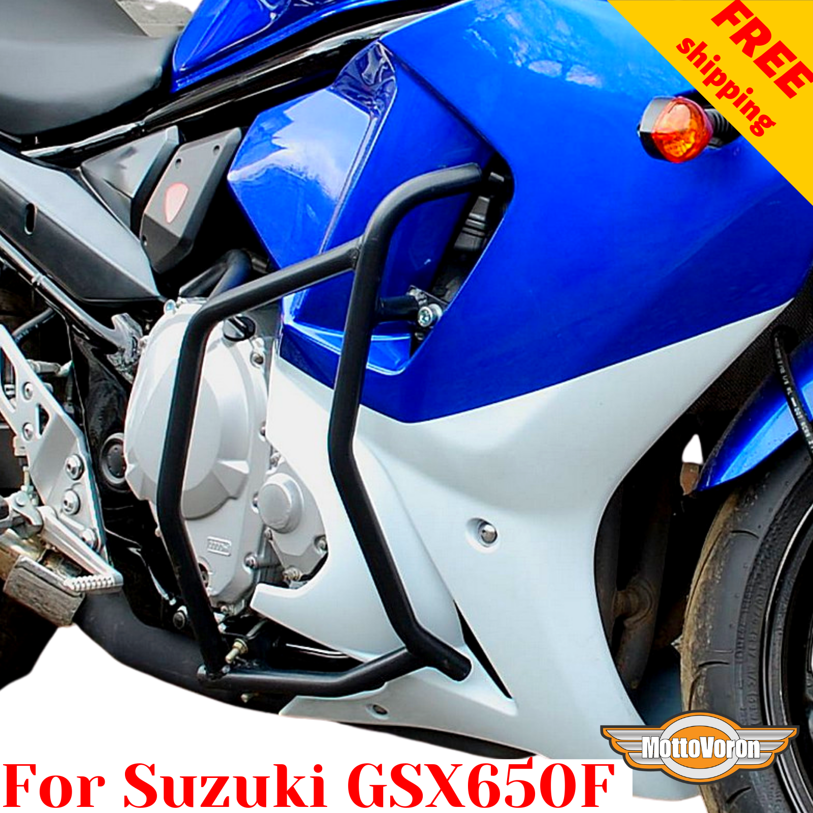 2025超人気 For bars Crash F 650 GSX guard Engine GSX650F Suzuki Braking