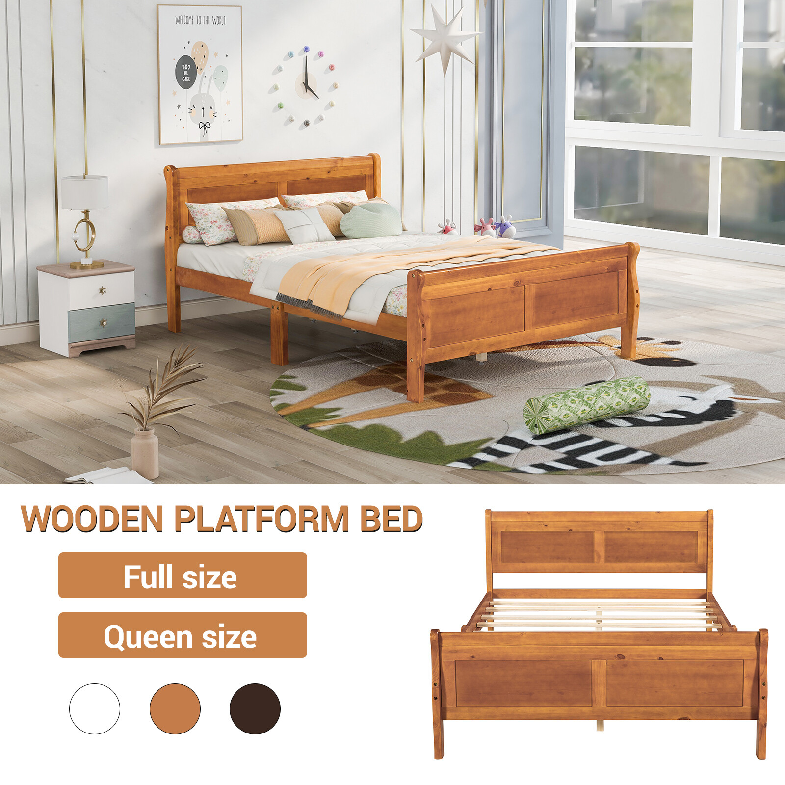 With Headboard And Footboard Bedroom