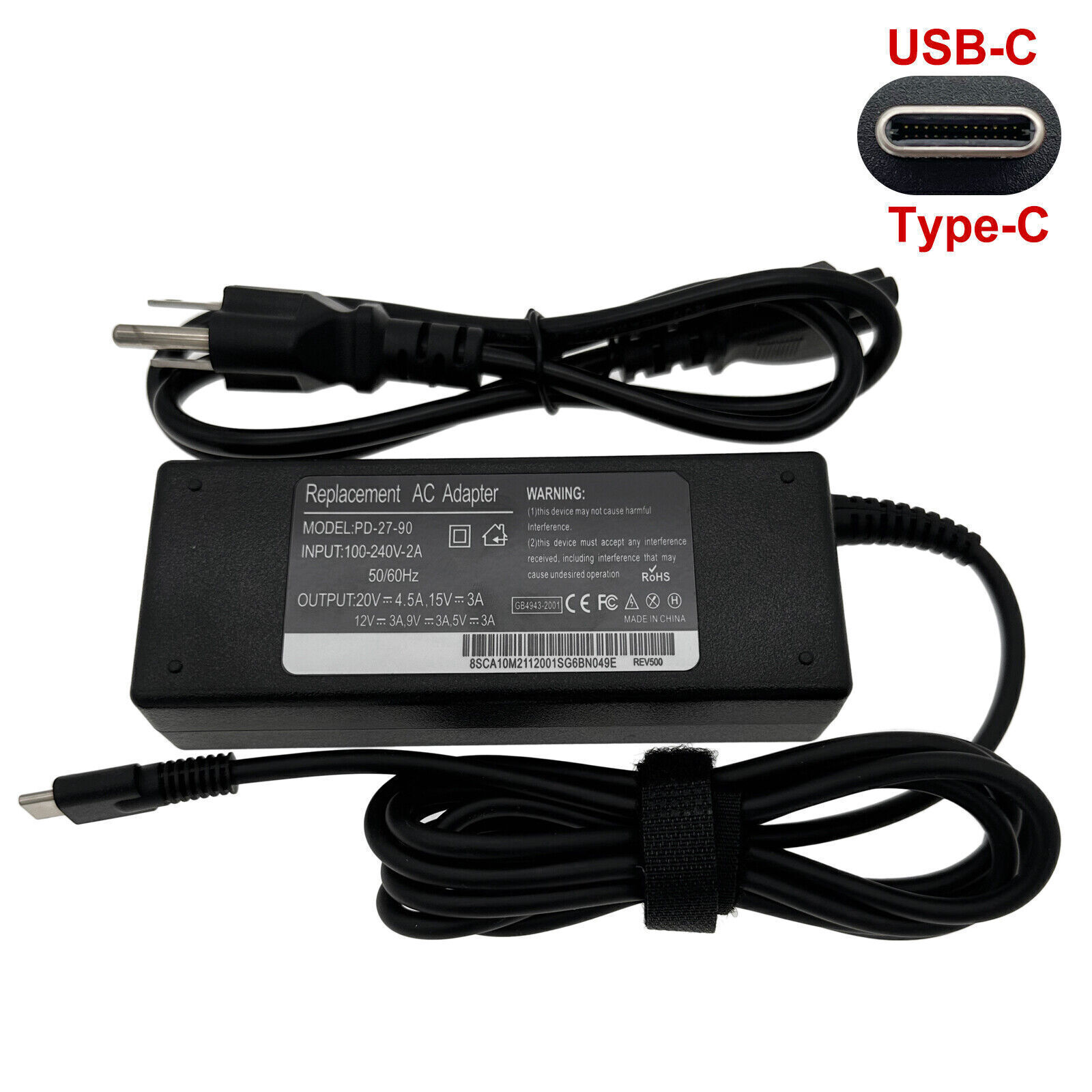 Charger For Dell Latitude 7300 7310 7330 7400 7430 7520 7530