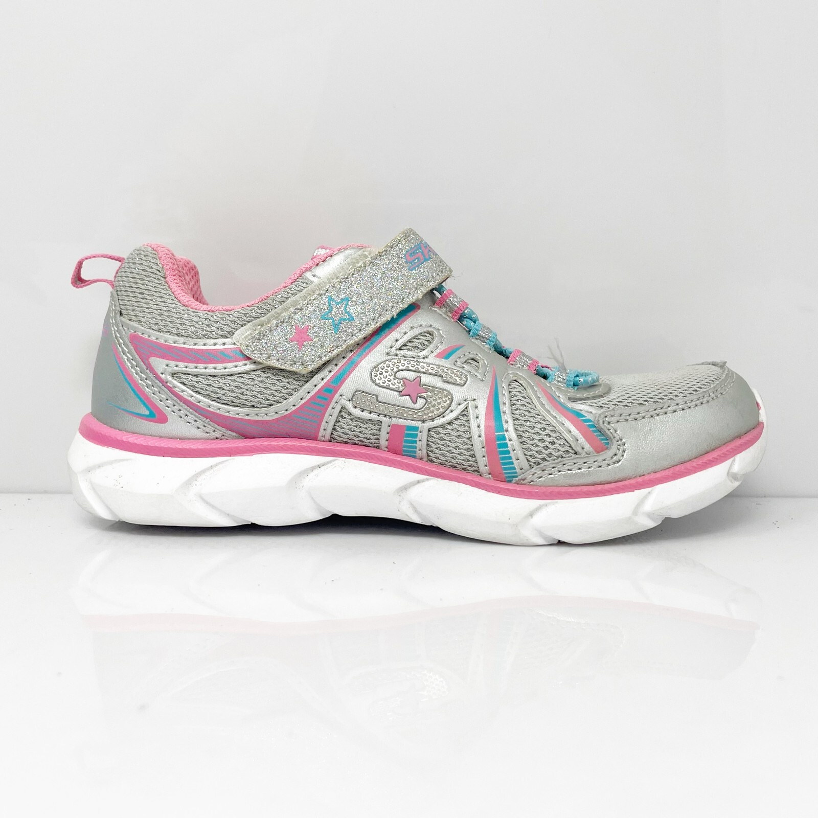 

Skechers Girls Sports 81396LR Серые кроссовки для бега Размер 1, Серый, Sports