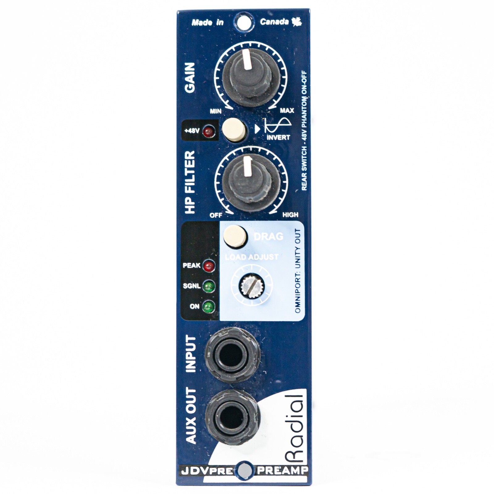 RADIAL ラジアル / JDV preAMP 500 series JDV-Pre - Radial Engineering