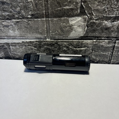 Visol Triple Jet Flame Cigar Lighter - Black - Bottle Shop Logo - New