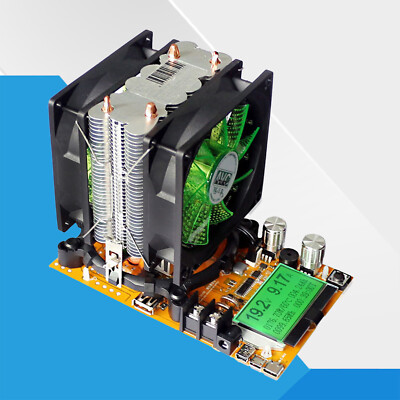 Electronic Load Resistor USB-c Discharge Battery Tester with Fan 150-180W 200V 