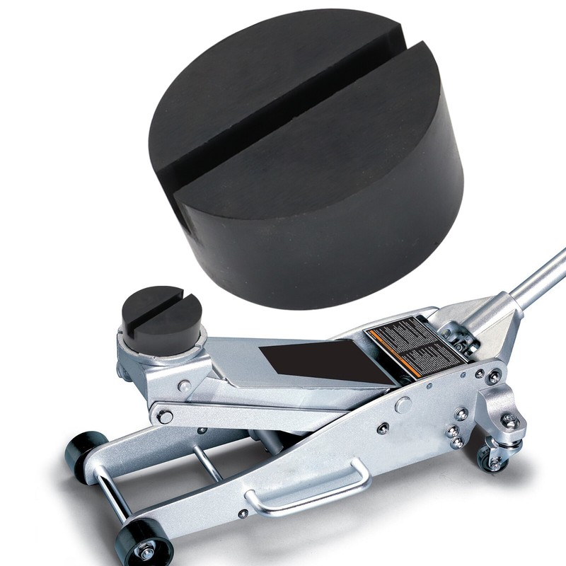 Car Adapter Jack Pad Disk For Jack Stands Slotted Rail Floor Lift Jacking Rubber