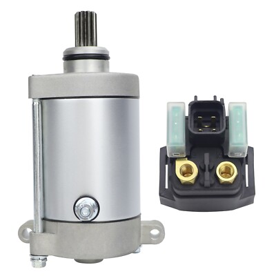 Starter for Yamaha Kodiak 450 YFM45 2018 2019-2022 5KM-81890-00-00 with Relay