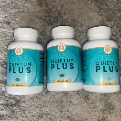 Quietum Plus Complete RELIEF/TX FOR RINGING/BUZZING IN EAR.180Caps  REAL Read..