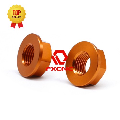 CNC CNC 12mmx1.5mm Hex Flange Sprocket Nuts Nuts Universal