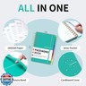Password Book with Alphabetical Tabs, Password Keeper Book for Seniors, 5.8