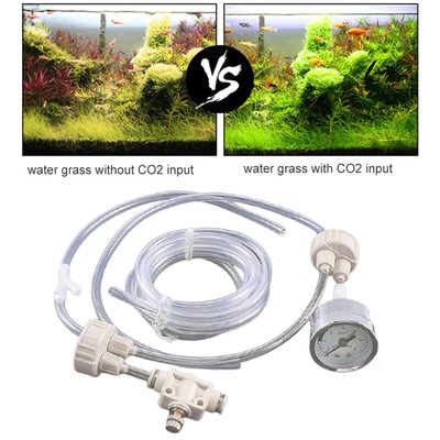 CO2 Systeme Generator Kit DIY CO2 für Aquarium Wasser Pflanzen
