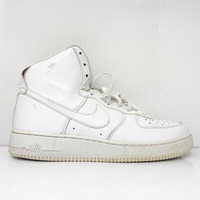 

Nike Mens Air Force 1 High 315121-115 Белые баскетбольные кроссовки Кроссовки Размер 11, Белый, Air Force 1 High