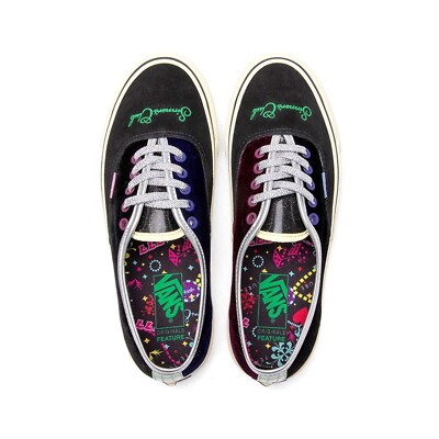 Vans Authentic Feature Sinners Club Part II LX Black Men s Size 13