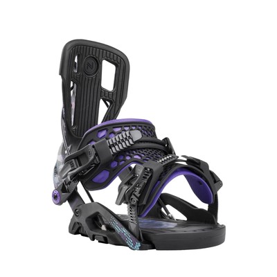 Nidecker Flow Fuse Fusion Unisex Snowboard Bindings, MiamiCamo, X-Large