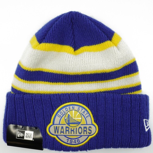 [11486524] Мужская полосатая футболка New Era NBA Golden State Warriors Select
