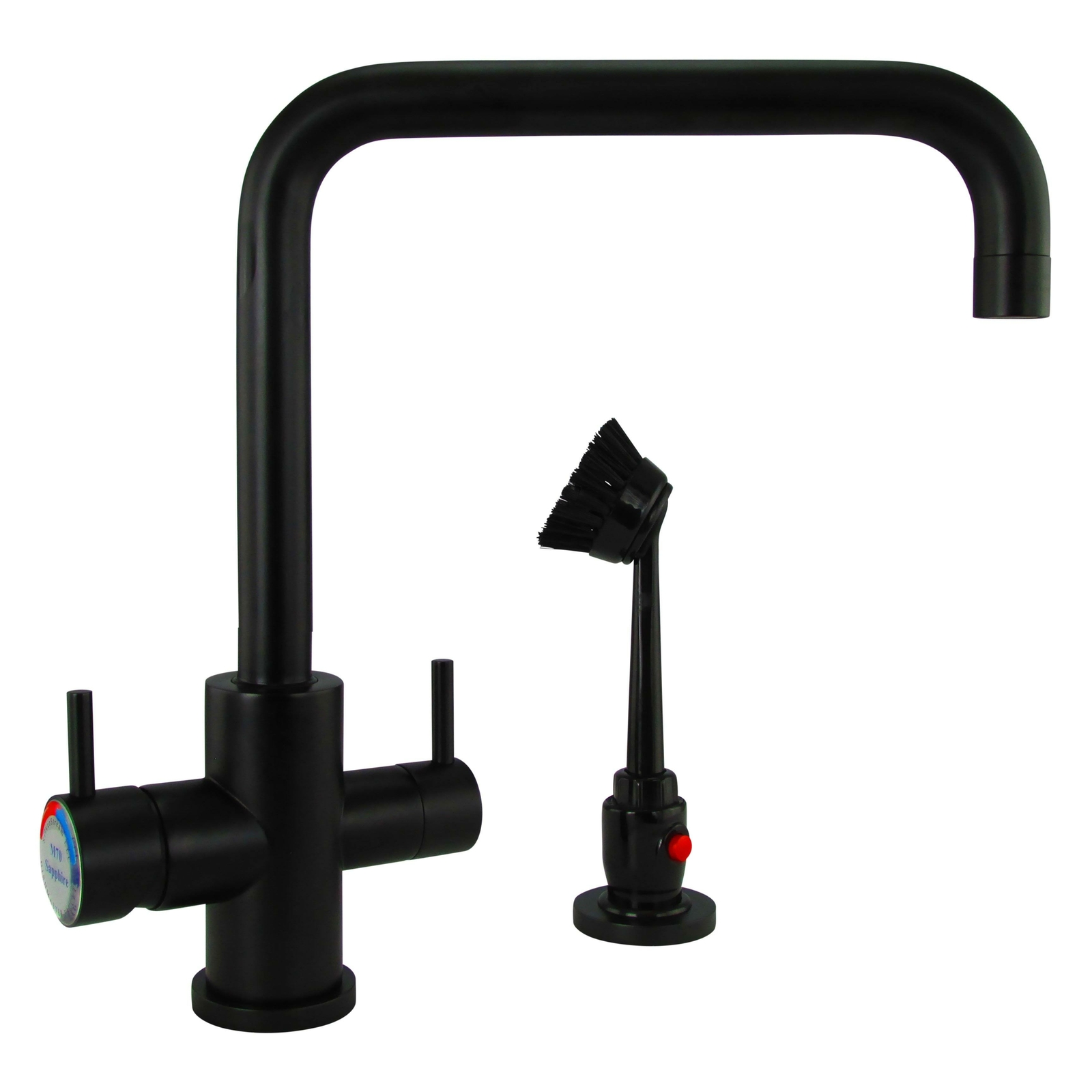 Dishmaster M70MBRA Sapphire Right Angle, Matte Black