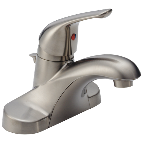 Delta Foundations Bathroom Faucet Plastic Pop-Up Stainless-Certified Refurbished